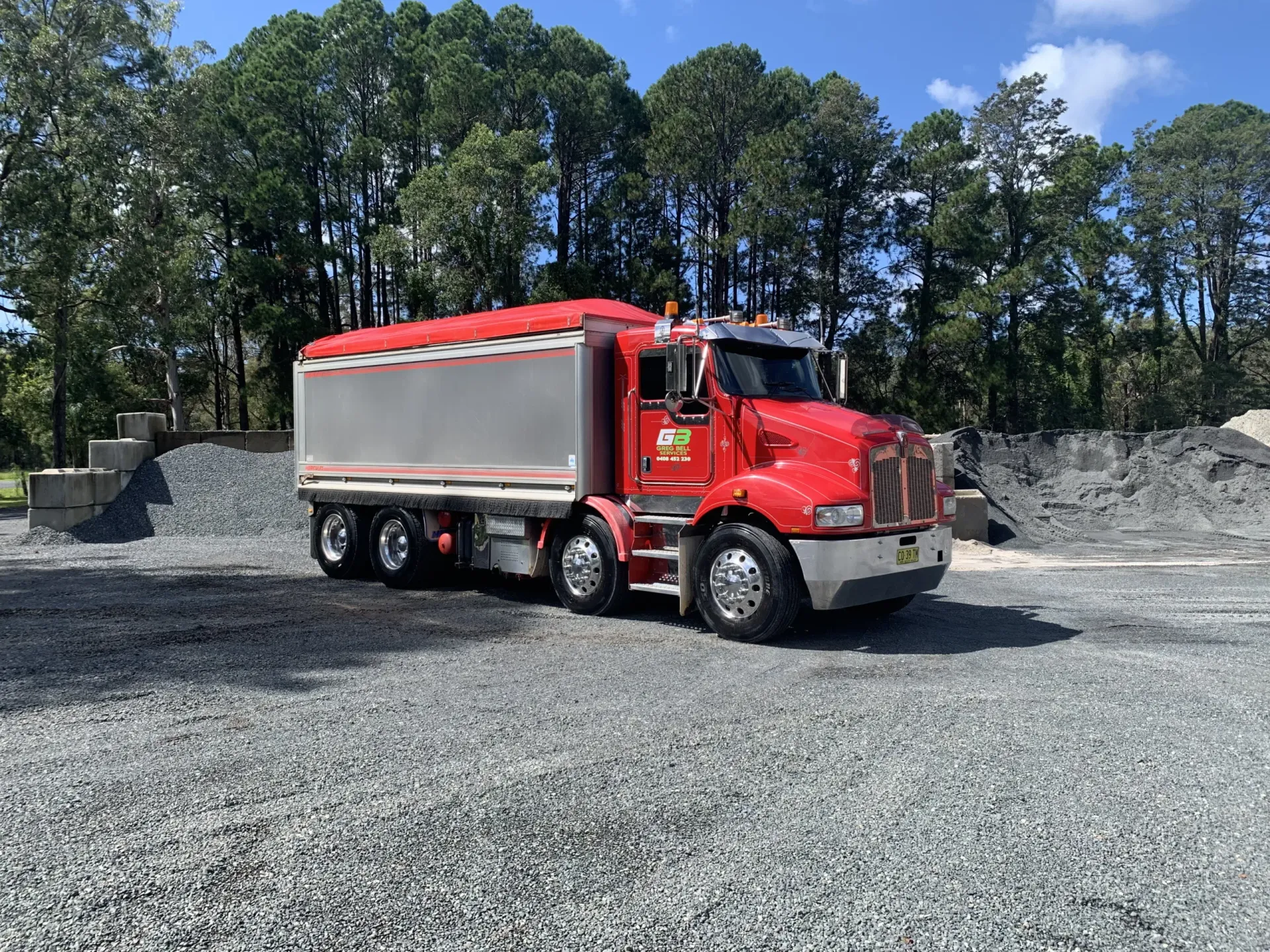 Civil earthmoving and excavation work on a construction site in Northern Rivers NSW